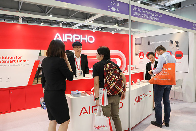 Airpho Show Booth